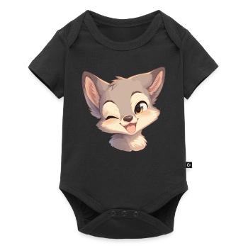 Coyotes Coyote - Body à manches courtes Premium Bébé - noir - Devant