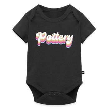Pottery Ceramics Artist Retro - Baby Premium Kurzarmbody - Schwarz - Vorne