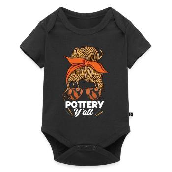 Pottery Ceramics Artist Girl - Baby Premium Kurzarmbody - Schwarz - Vorne