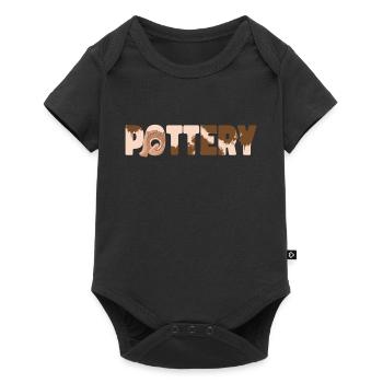 Pottery Ceramics Artist Pottery - Baby Premium Kurzarmbody - Schwarz - Vorne