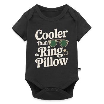 Ring Dude Wedding Ceremony Ring Guy - Baby Premium short-sleeve bodysuit - black - Front