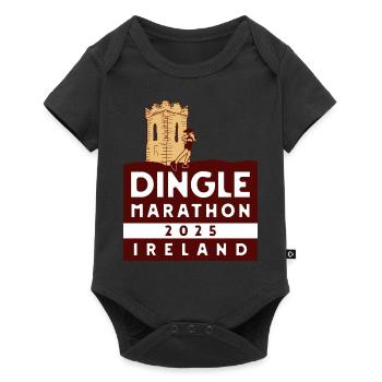 Marathon de Dingle – 2025 - Irlande - Body à manches courtes Premium Bébé - noir - Devant
