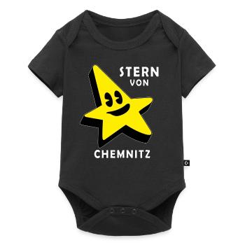 STAR DE CHEMNITZ - Body à manches courtes Premium Bébé - noir - Devant