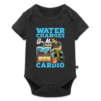 Aquarium Enthusiast Water Changes Are Aquarist - Baby Premium short-sleeve bodysuit - black - Front