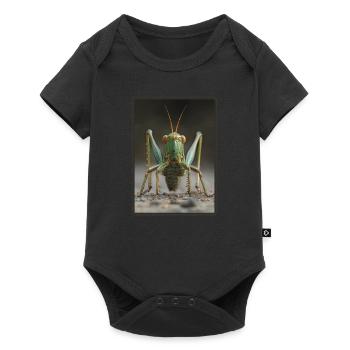 Grilling Grilling - Baby Premium short-sleeve bodysuit - black - Front