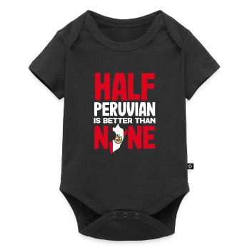 Pérou Cadeau péruvien - Body à manches courtes Premium Bébé - noir - Devant
