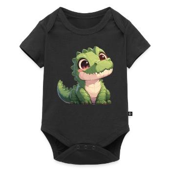 Crocodiles Crocodile - Body à manches courtes Premium Bébé - noir - Devant