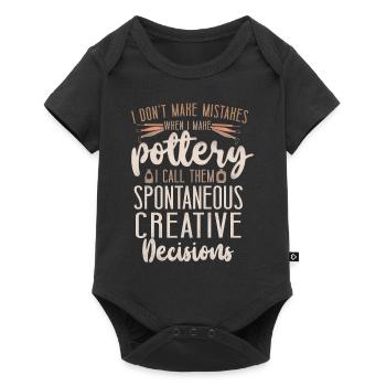 Pottery Ceramics Artist I Don't - Baby Premium short-sleeve bodysuit - black - Front