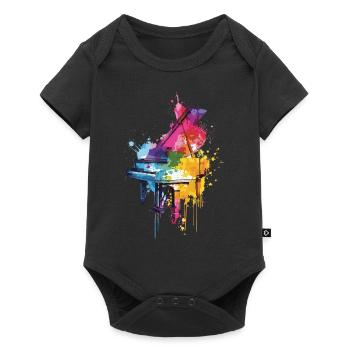 Piano - Body à manches courtes Premium Bébé - noir - Devant