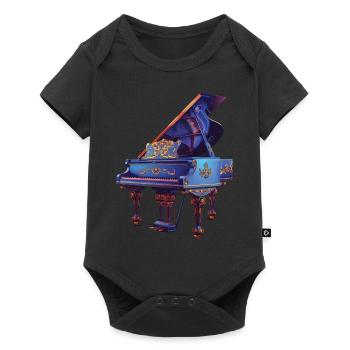 Piano - Body à manches courtes Premium Bébé - noir - Devant
