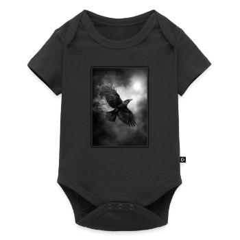 Crows Crow - Baby Premium short-sleeve bodysuit - black - Front