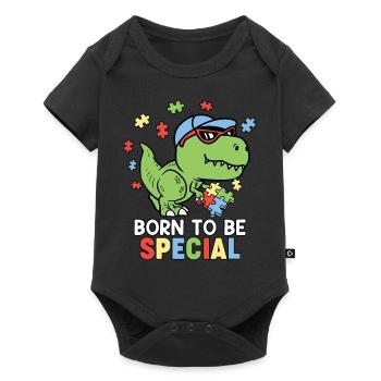 Autism Autistic - Baby Premium short-sleeve bodysuit - black - Front