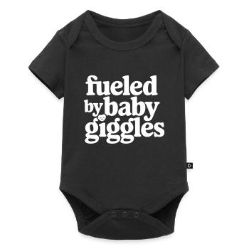 Humour parental Les nouveaux pères ont pour la première fois - Body à manches courtes Premium Bébé - noir - Devant