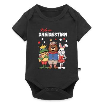 Carnival Cologne Triumvirate Cologne Alaaf Bear - Baby Premium short-sleeve bodysuit - black - Front