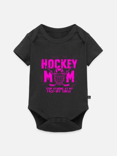 FACE OFF KREIS - Baby Premium Kurzarmbody - Schwarz