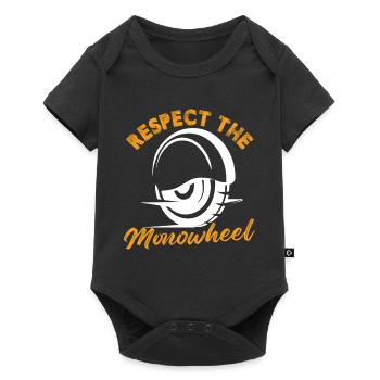 Respect The Monowheel Electric Unicycle EUC - Baby Premium short-sleeve bodysuit - black - Front