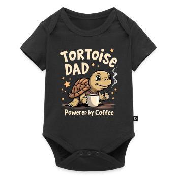Turtle care for owners of - Baby Premium short-sleeve bodysuit - black - Front