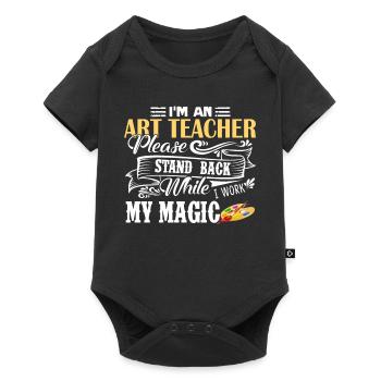 Art Teacher I am An Art Teacher - Baby Premium short-sleeve bodysuit - black - Front
