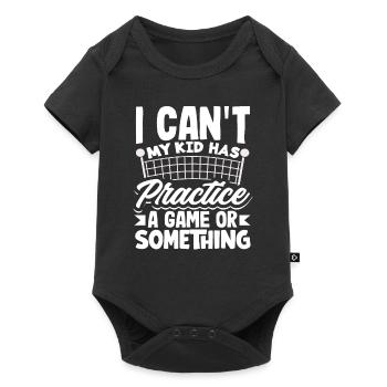 Volleyball Parents Excuse Jeu d’entraînement - Body à manches courtes Premium Bébé - noir - Devant