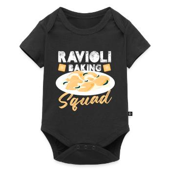Ravioli Baking Squad Traditional Italian Pasta - Baby Premium short-sleeve bodysuit - black - Front