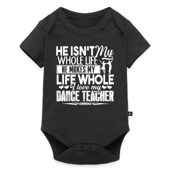 Dance Teacher I Love My Dance Teacher - Baby Premium short-sleeve bodysuit - black - Front