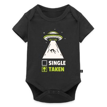 OVNI extraterrestre Galaxie extraterrestre Geschnek - Body à manches courtes Premium Bébé - noir - Devant