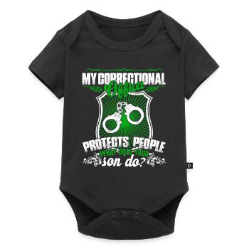 My Son Is A Correctional Officer - Baby Premium short-sleeve bodysuit - black - Front