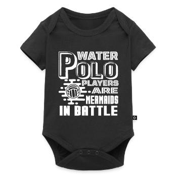 Water Polo Players Are Mermaid In Battle - Baby Premium short-sleeve bodysuit - black - Front