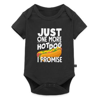 Juste un hot-dog de plus, promis - Body à manches courtes Premium Bébé - noir - Devant