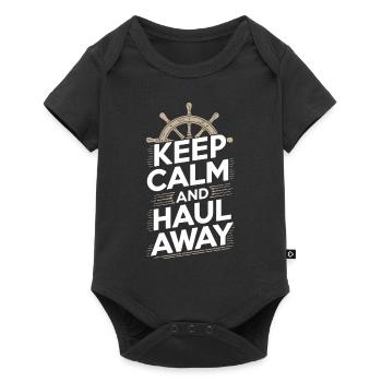 Sailors Sea Shanty Singing Ship Adventures - Baby Premium Kurzarmbody - Schwarz - Vorne