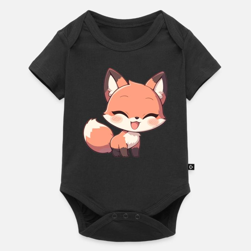 Renards Renard - Body à manches courtes Premium Bébé - noir
