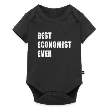 Meilleur économiste de tous les temps - Body à manches courtes Premium Bébé - noir - Devant