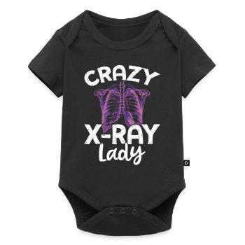 Radiologist X-ray technician X-ray image - Baby Premium short-sleeve bodysuit - black - Front