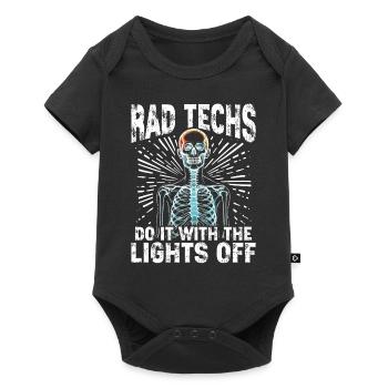 Radiologist X-ray technician X-ray image - Baby Premium short-sleeve bodysuit - black - Front