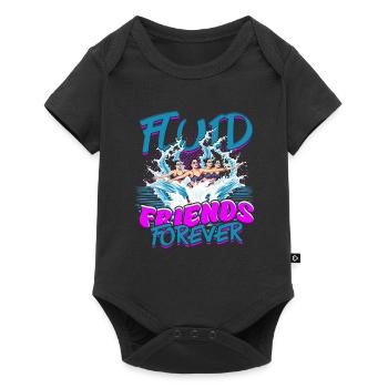 Synchronized Swimming Synchro Swimmers - Baby Premium short-sleeve bodysuit - black - Front