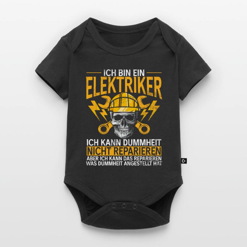 Electronics Technician Electrics Profession Volt Electrical Engineering Baby Premium short-sleeve bodysuit
