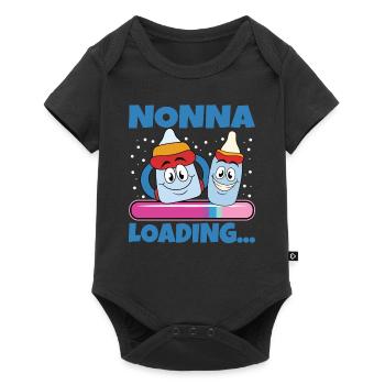 Nonna 2024 Loading Grandma 2024 - Baby Premium short-sleeve bodysuit - black - Front