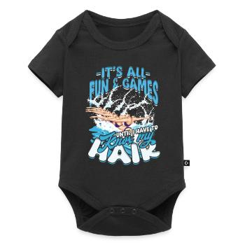 Synchronized Swimming Synchro Swimmers - Baby Premium short-sleeve bodysuit - black - Front