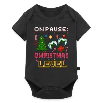 Christmas, Video Game, Gamer, Gaming Gift - Baby Premium short-sleeve bodysuit - black - Front