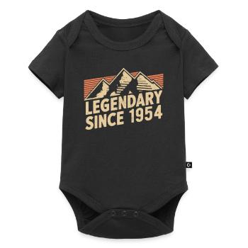 Legendary since 1954 Birthday - Baby Premium short-sleeve bodysuit - black - Front