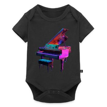 Piano - Body à manches courtes Premium Bébé - noir - Devant