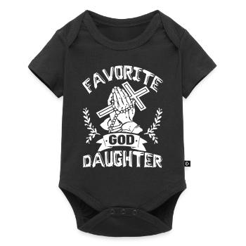 Favorite God Daughter - Baby Premium short-sleeve bodysuit - black - Front