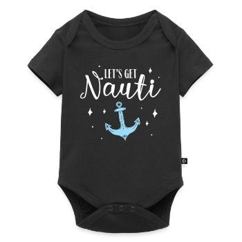 Enterrement de vie de jeune fille de garçon - Body à manches courtes Premium Bébé - noir - Devant