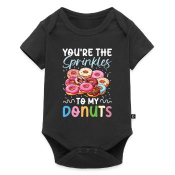 You're The Sprinkles To My Donuts für einen - Baby Premium Kurzarmbody - Schwarz - Vorne
