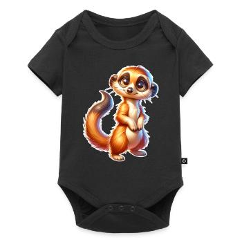 Suricate - Body à manches courtes Premium Bébé - noir - Devant