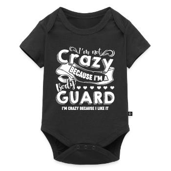 Bodyguard Love Being A Bodyguard - Baby Premium short-sleeve bodysuit - black - Front
