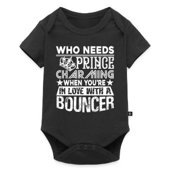 Bouncer In Love With A Bouncer - Baby Premium short-sleeve bodysuit - black - Front