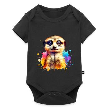 Suricate - Body à manches courtes Premium Bébé - noir - Devant