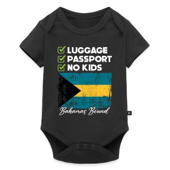 Bahamas Île des Caraïbes Cadeau d’été de l’Atlantique - Body à manches courtes Premium Bébé - noir - Devant