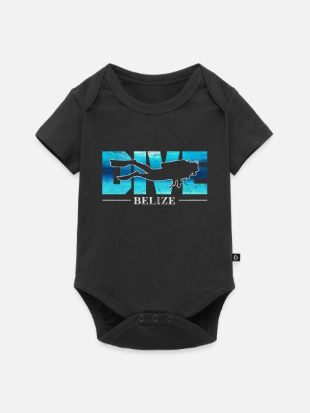 Belize - Baby Premium Kurzarmbody - Schwarz